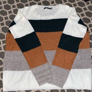 Colorblock Sweater